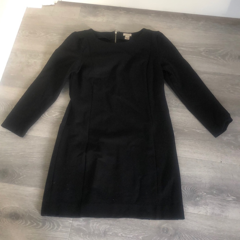Black jcrew dress